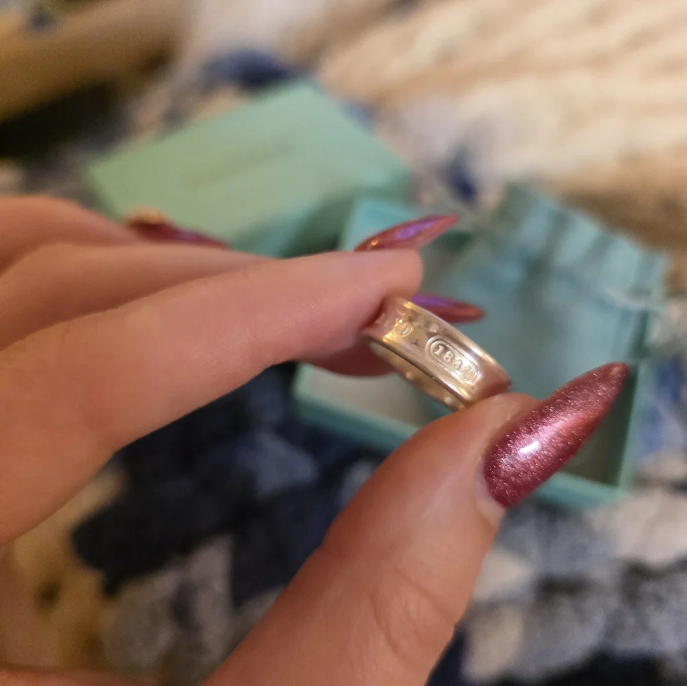 1997 Vintage Tiffany & Co. Silver Ring - Picture 3 of 6